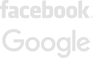 client logos - facebook, google