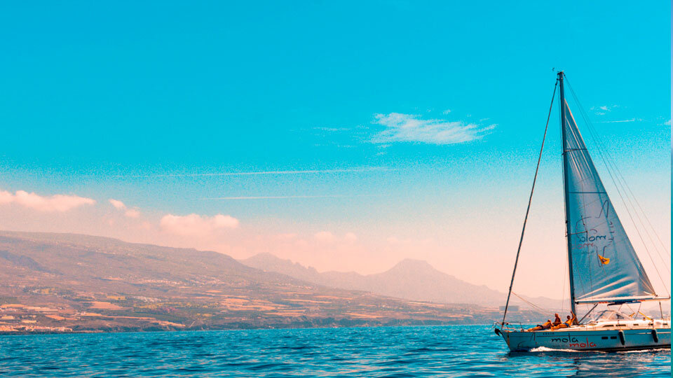 boat on the sea